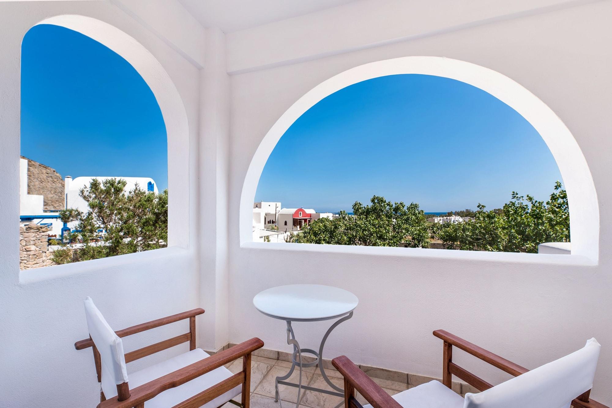 Lavarock Santorini 페리사 외부 사진